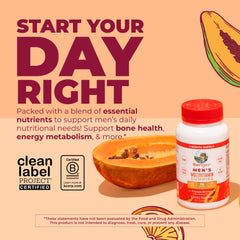 MARYRUTH'S textura de gomita papaya naranja, aspecto apetecible y natural