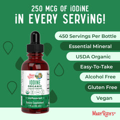 MaryRuth's ingredientes orgánicos listados indicando limpieza y pureza