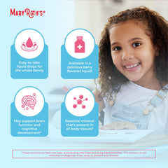 MaryRuth's medición de 2 ml para guiar la dosis diaria y evitar errores