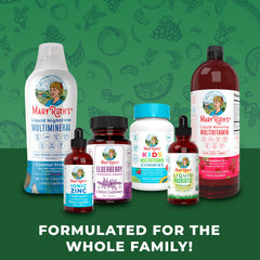MaryRuth's iconos que indican sin gluten, sin lácteos y vegano