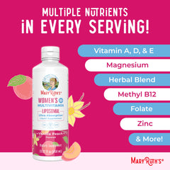 MARYRUTH'S porción servida en vaso para consumo inmediato y comodidad