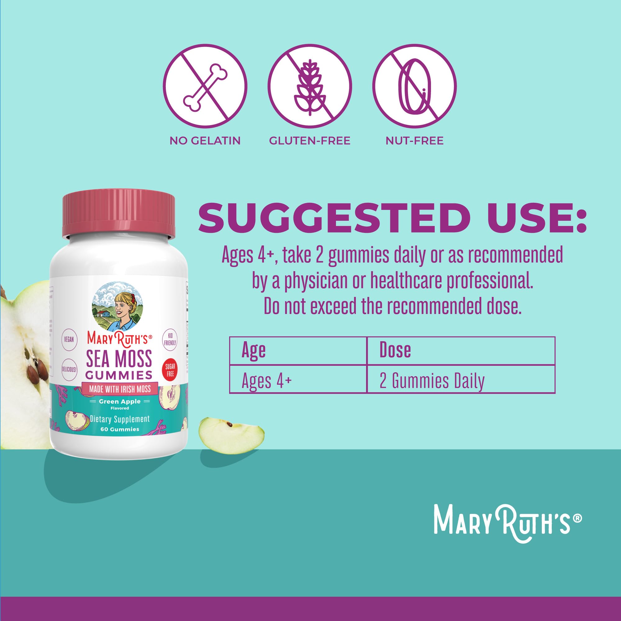 MARYRUTH'S textura de gomitas cercana, muestra consistencia masticable