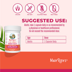 MARYRUTH'S polvo y partículas en detalle, evidencia de formulación estable