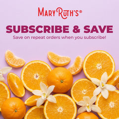MaryRuth's vertido en batido mostrando mezcla sencilla y sabor agradable