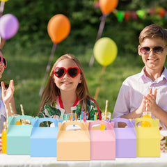 MASHAN mesa de dulces ambientada con cajas pastel, decoración festiva
