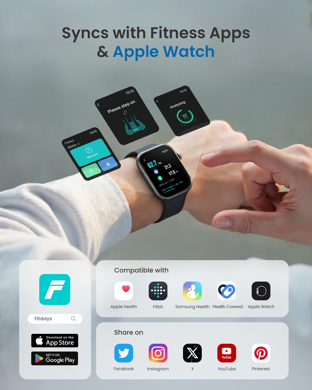 masmssm asa con guía por voz que ayuda a obtener mediciones consistentes