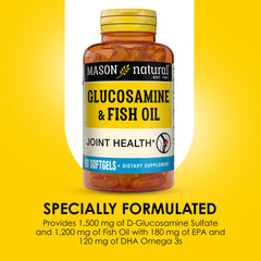 MASON NATURAL botella abierta con softgels listos para tomar y conveniencia