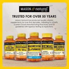 MASON NATURAL frasco sobre mesa con plantas, transmitiendo estilo de vida saludable