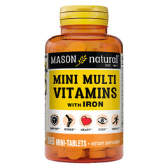 MASON NATURAL frasco frontal mostrando etiqueta y beneficios