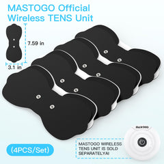 MASTOGO despegando electrodo sin dejar residuos, limpieza sencilla