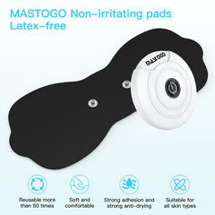 MASTOGO borde flexible del electrodo mostrando adaptabilidad a curvas