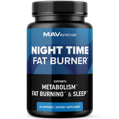 MAV NUTRITION frente del producto mostrando diseño y beneficios