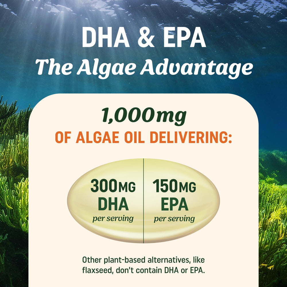 MAV NUTRITION aceite de algas textura clara sin regusto a pescado