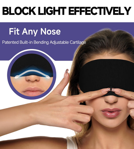 Mavogel detalle del puente nasal flexible que evita filtraciones