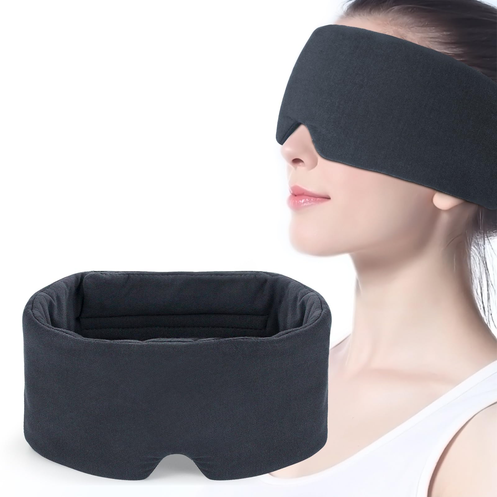 Mavogel máscara frontal en empaque, protección antiluz inmediata