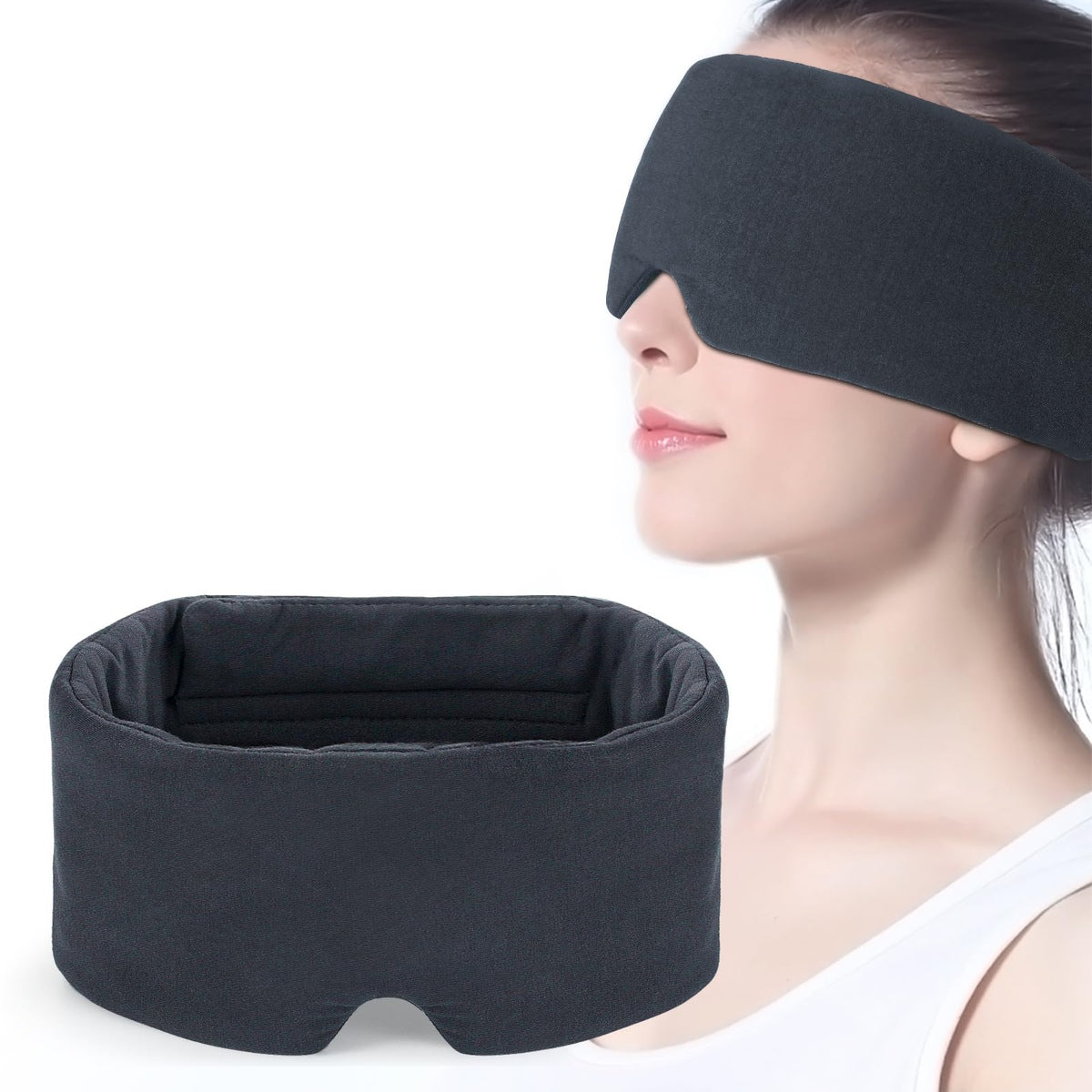 Mavogel máscara frontal en empaque, protección antiluz inmediata