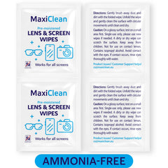 Maxi Clean toallitas en bolso y uso cotidiano para pantallas limpias