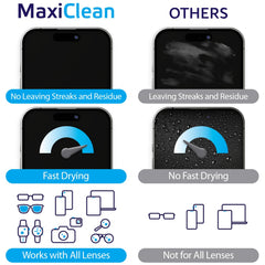 Maxi Clean toallita extendida lista para limpiar con acabado sin rayas