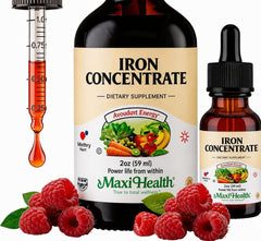 Maxi Health frente del producto mostrando botella y beneficios visibles