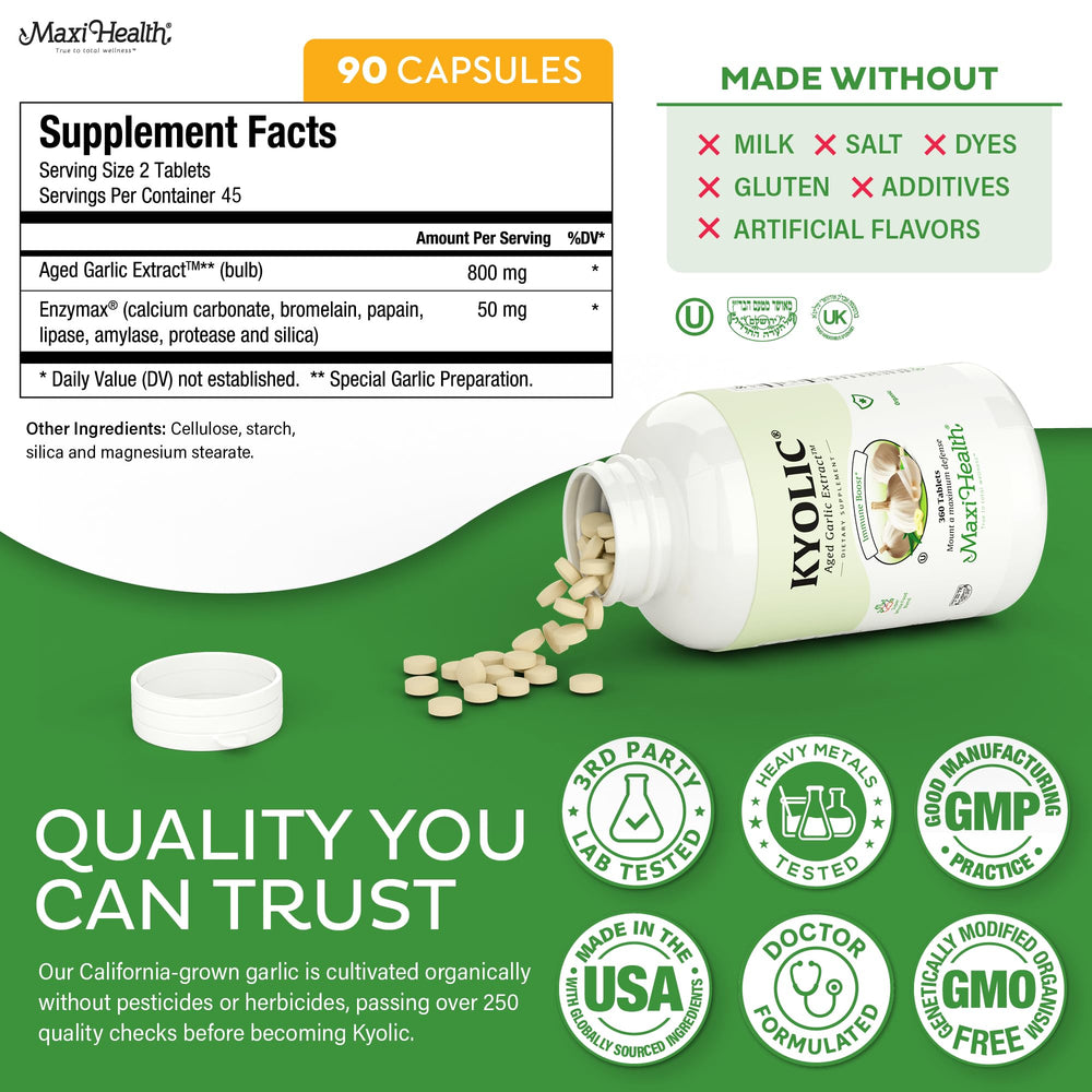 Maxi Health tabletas en mano para comparar tamaño y porción conveniente