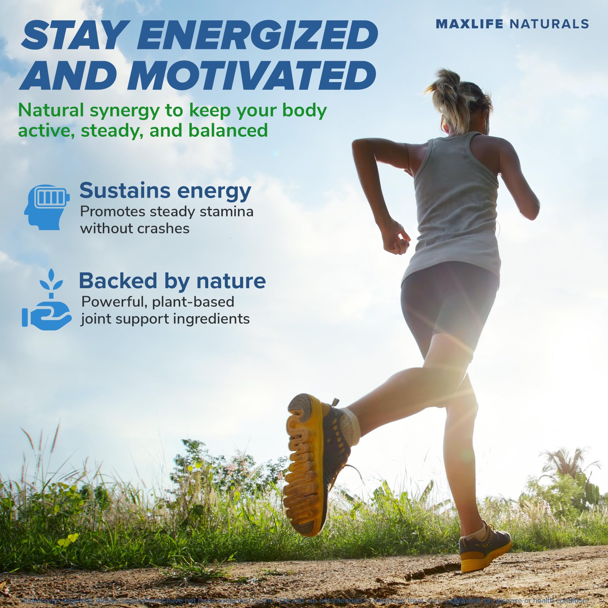 MAXLIFE NATURALS canela y extracto ilustrando ingredientes naturales