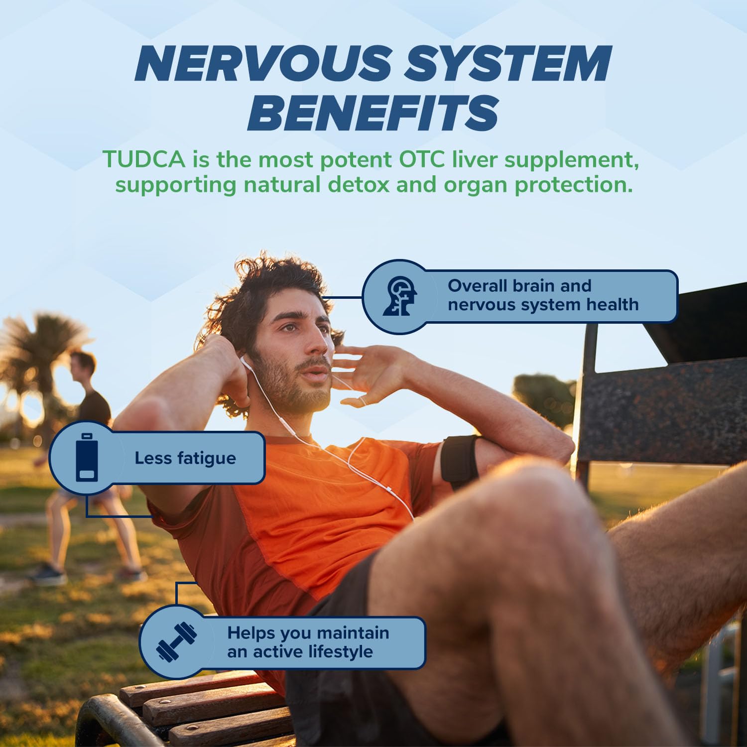 MAXLIFE NATURALS Tudca bottle with USA-made label and clean ingredients