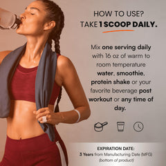 MaxOut360 Creapure comparación de tamaño del envase para referencia