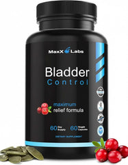 MaxX Labs frasco frontal mostrando etiqueta y beneficios principales