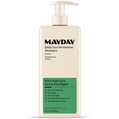 MAYDAY frente del envase mostrando etiqueta y beneficio preventivo