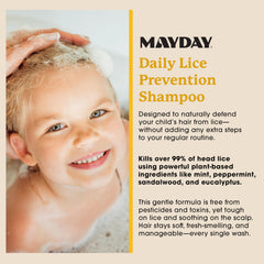 MAYDAY ambiente familiar en baño promoviendo rutina preventiva