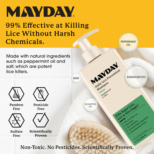 MAYDAY textura cremosa del champú que facilita la limpieza