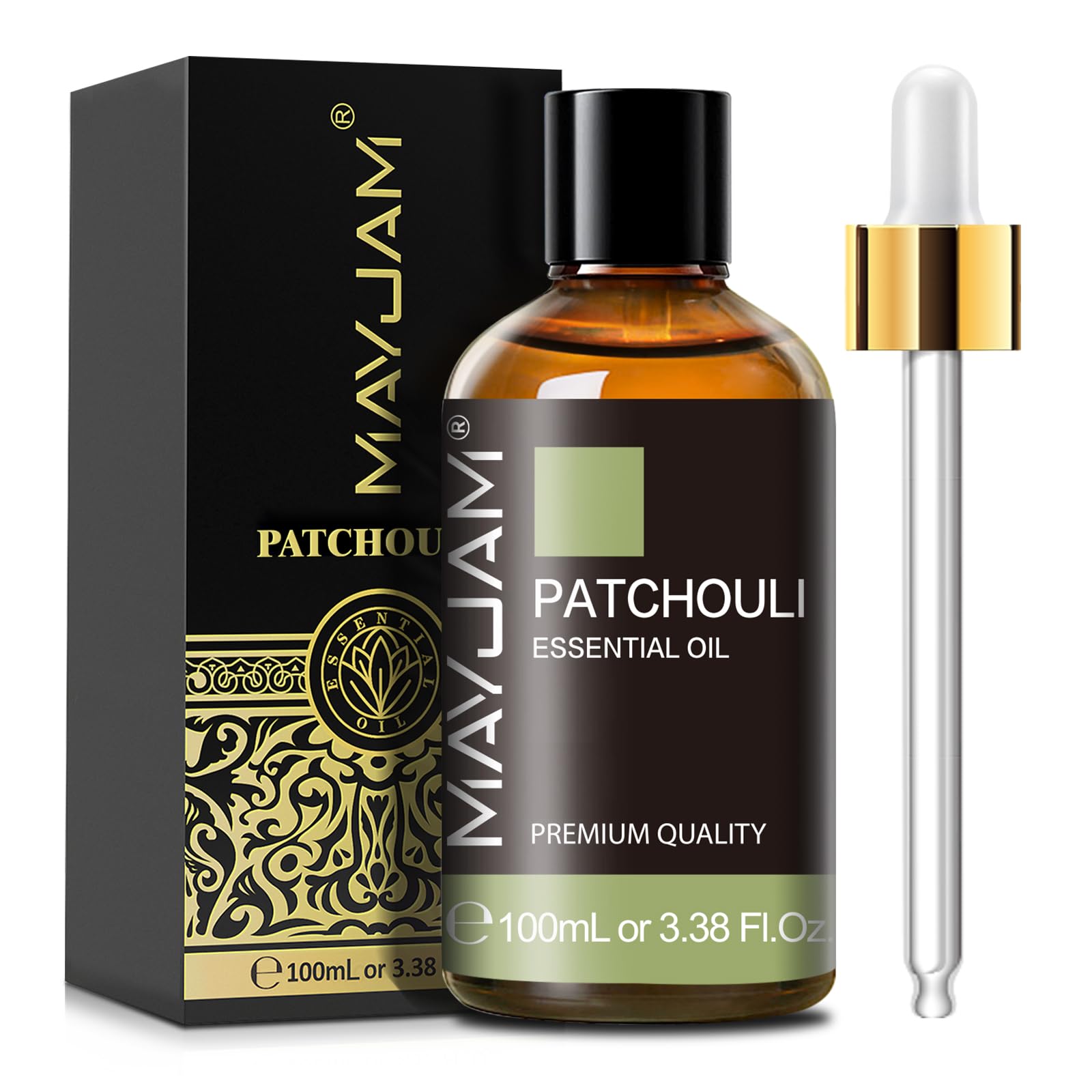 Botella MAYJAM frontal 100 ml, preserva fragancia y dosificación precisas