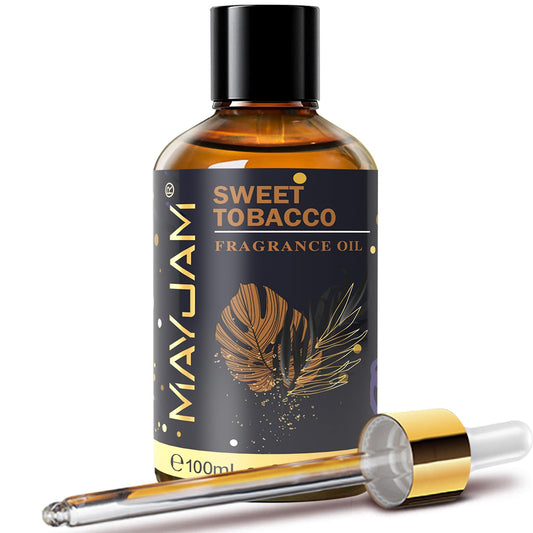 MAYJAM frasco 100ML ámbar mostrando diseño y volumen