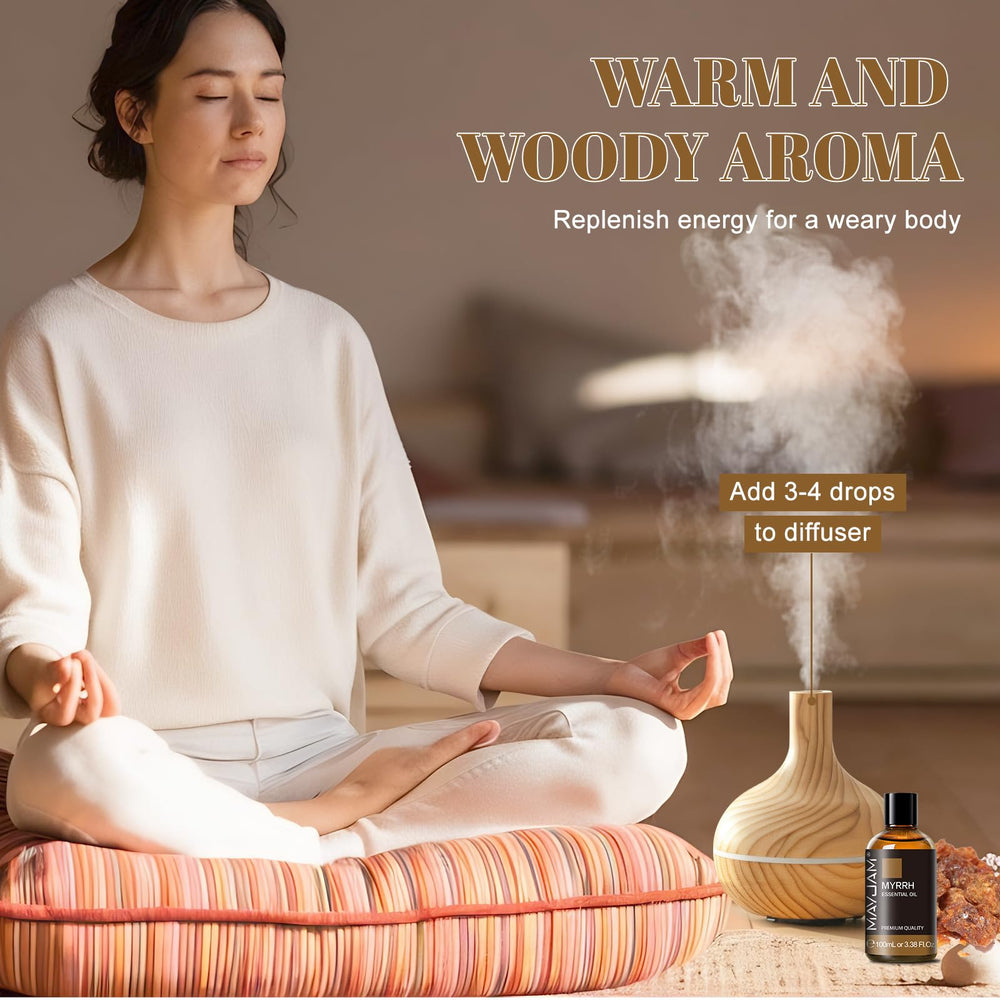 MAYJAM gota de aceite mostrando textura pura y concentración aromática