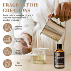 MAYJAM aceite usado en velas caseras para aroma estable y envolvente