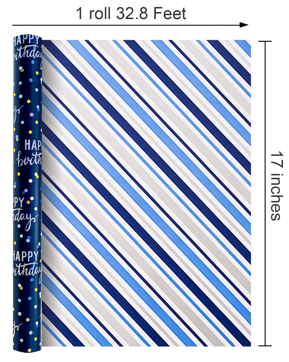 MAYPLUSS lado reversible del papel ofreciendo dos estilos útiles