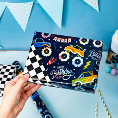 MAYPLUSS mesa de fiesta decorada con regalos envueltos que resaltan tema