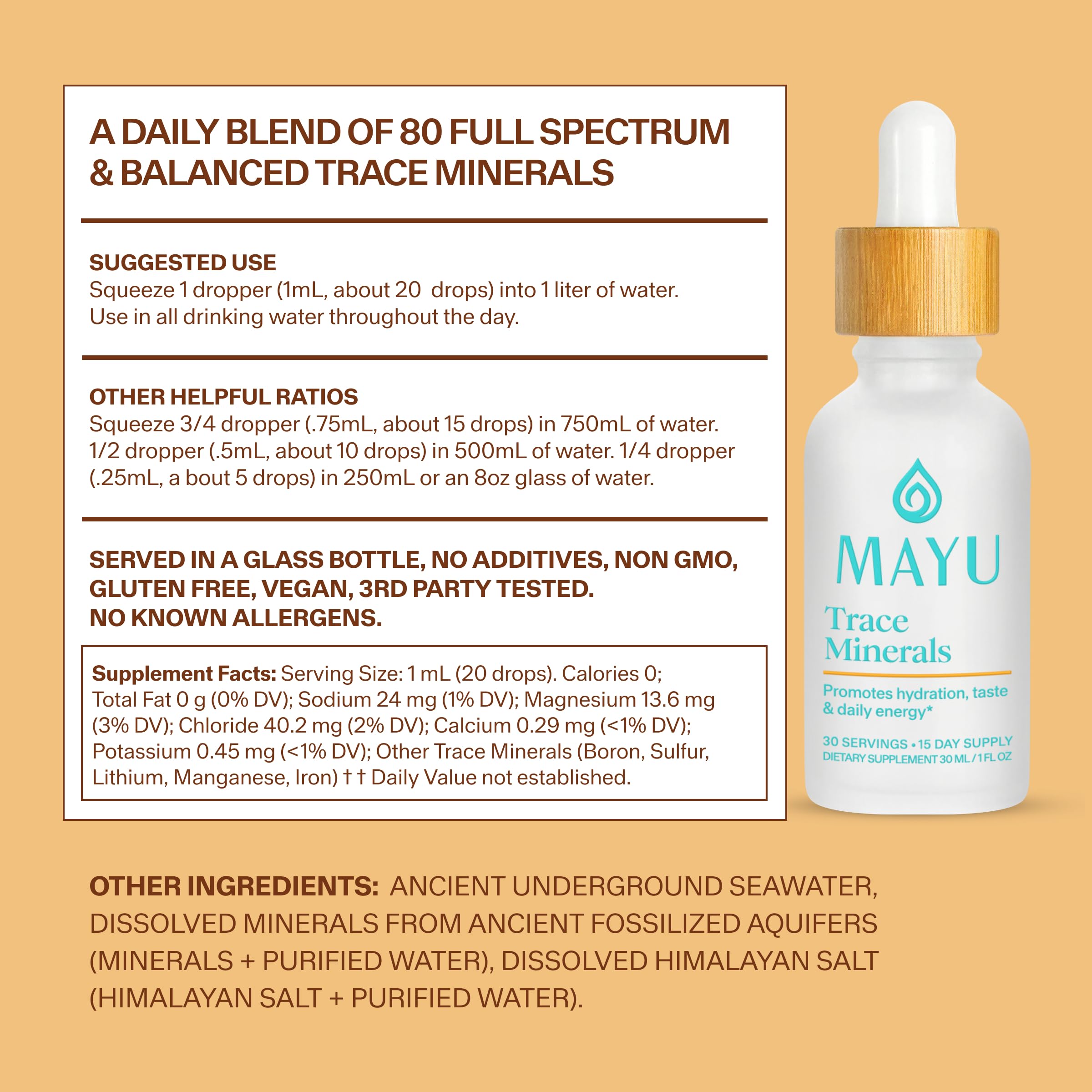 mayu empaque de vidrio y materiales sostenibles preservando calidad