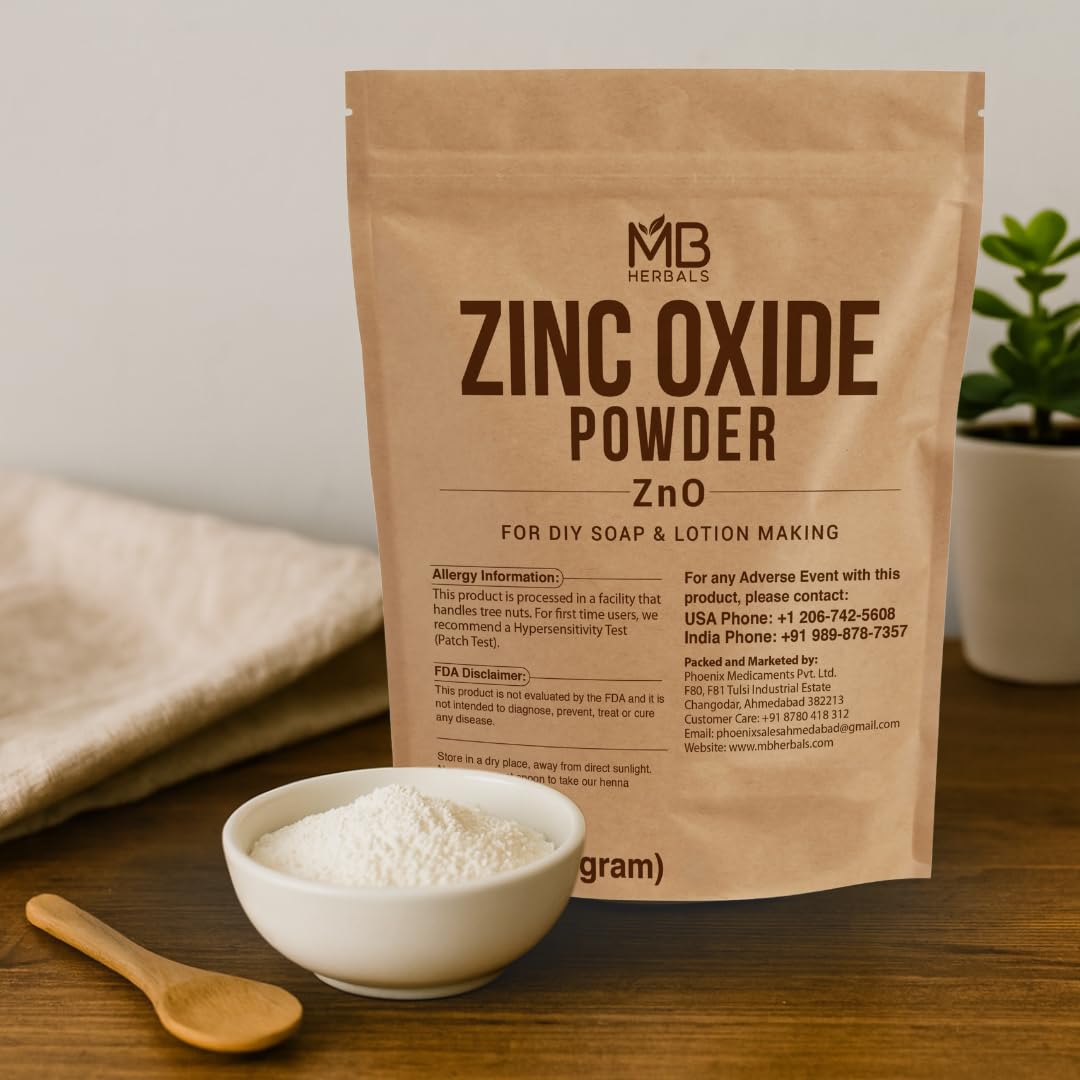 MB Herbals primer plano textura del polvo, aspecto fino para mezclar