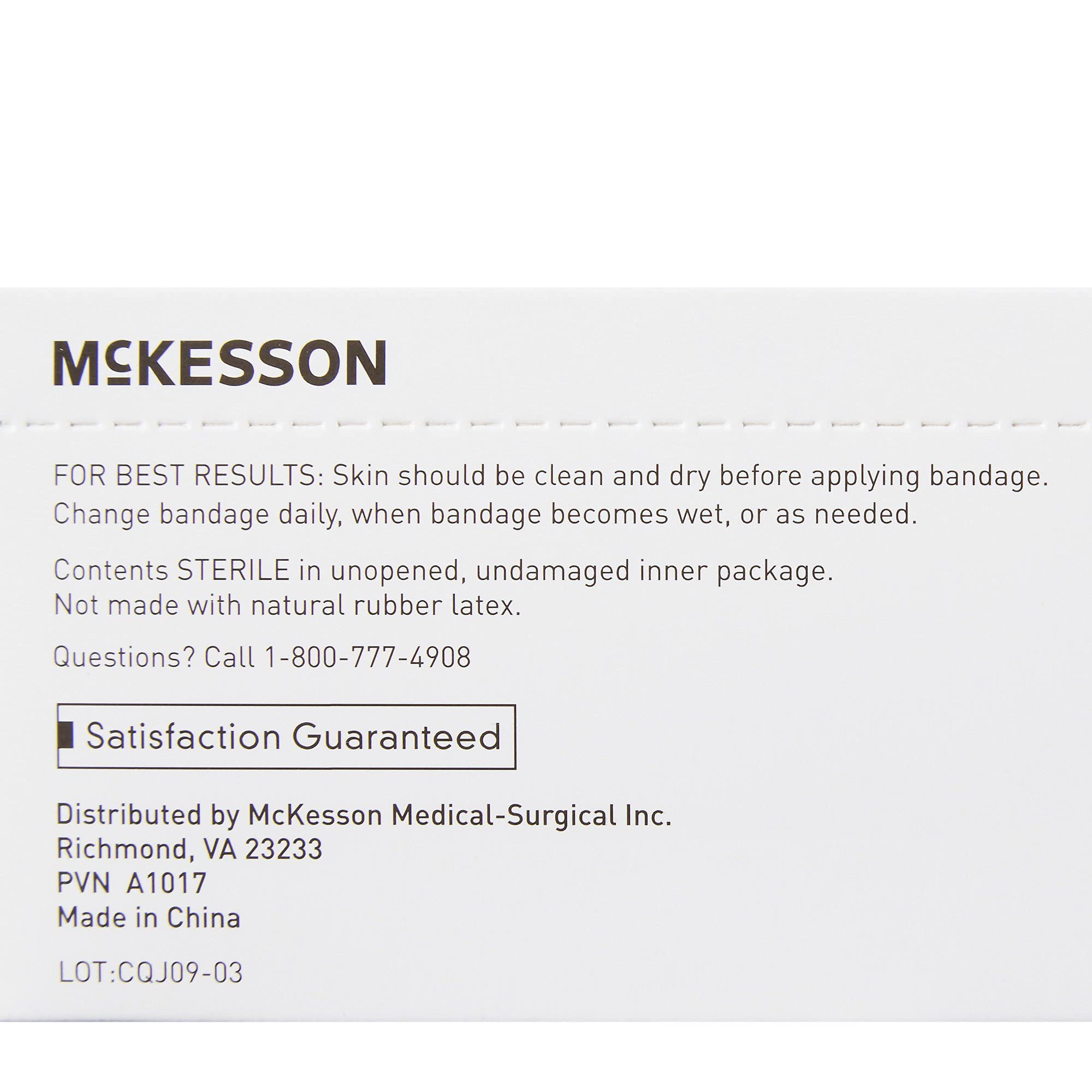 McKesson distribución de 100 unidades ideal para reposición