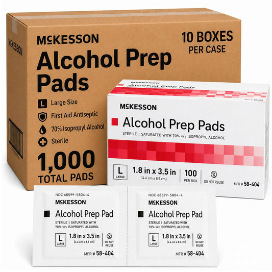 McKesson empaque delantero de caja grande, organización y reposición rápida