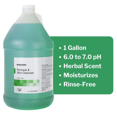Detalle de la etiqueta McKesson legible, ofrece instrucciones claras y beneficios