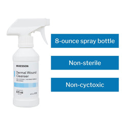 McKesson primer plano de la solución mostrando textura ligera y clara