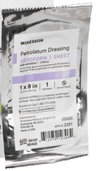 McKesson Xeroform embalaje frontal mostrando protección estéril y facilidad de uso