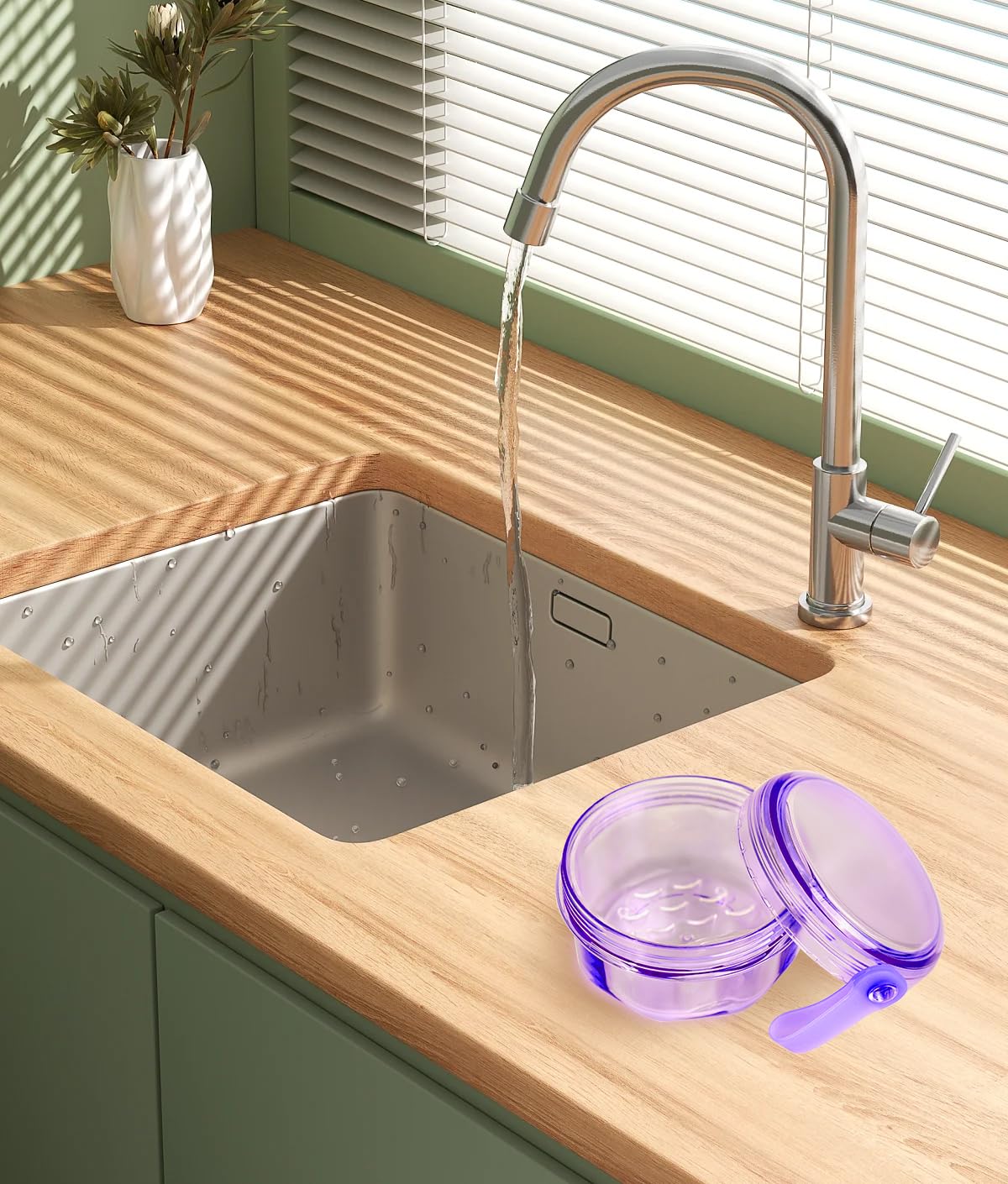 Mckkor uso en encimera baño limpieza diaria organizada
