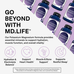 MD.LIFE detalle de cápsulas que destaca textura y facilidad de deglución