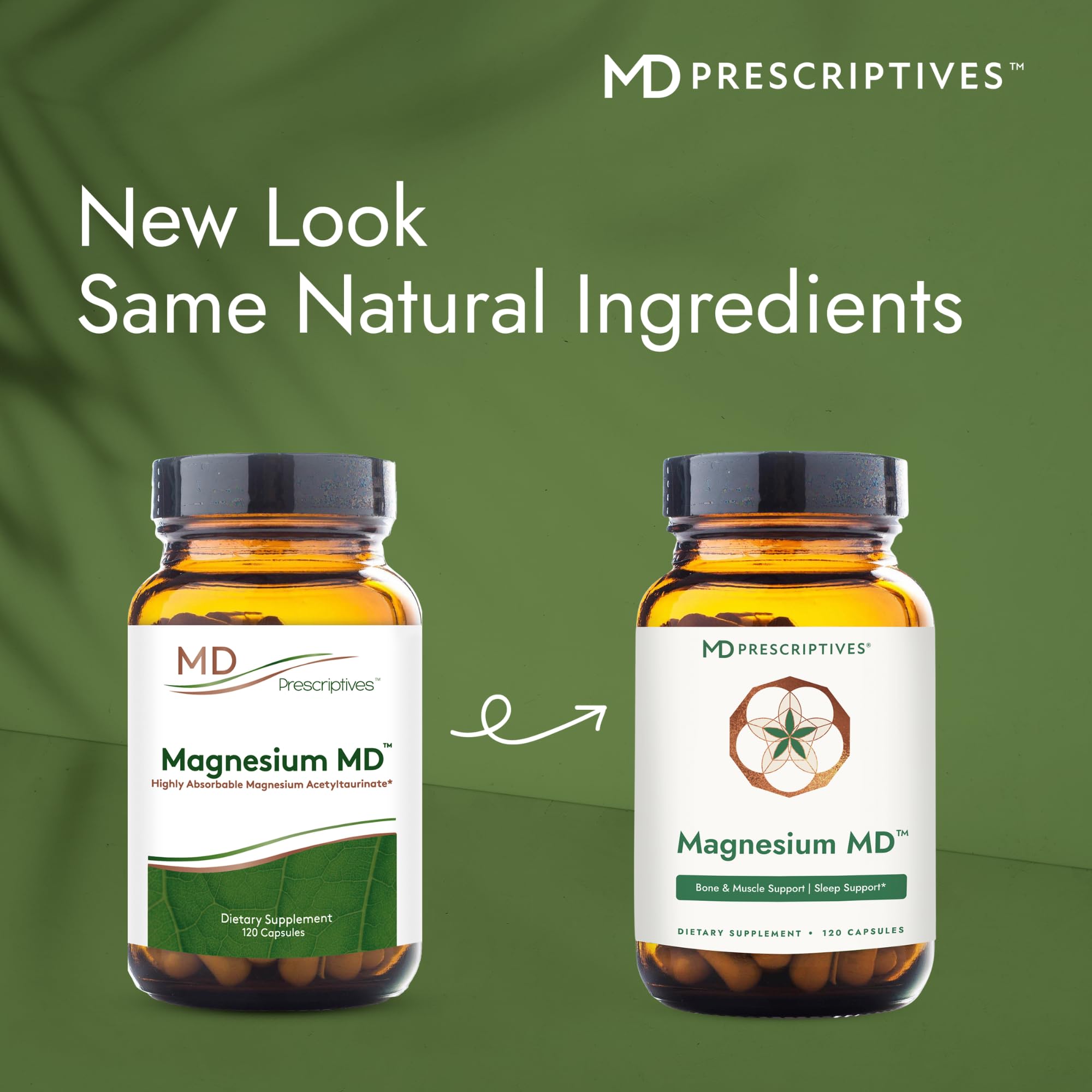 MD Prescriptives etiqueta nutricional enfocada en pureza y sin rellenos