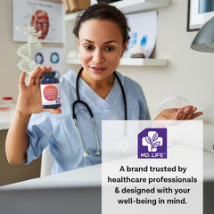 MD.LIFE sello GMP y fabricación para confianza en pureza