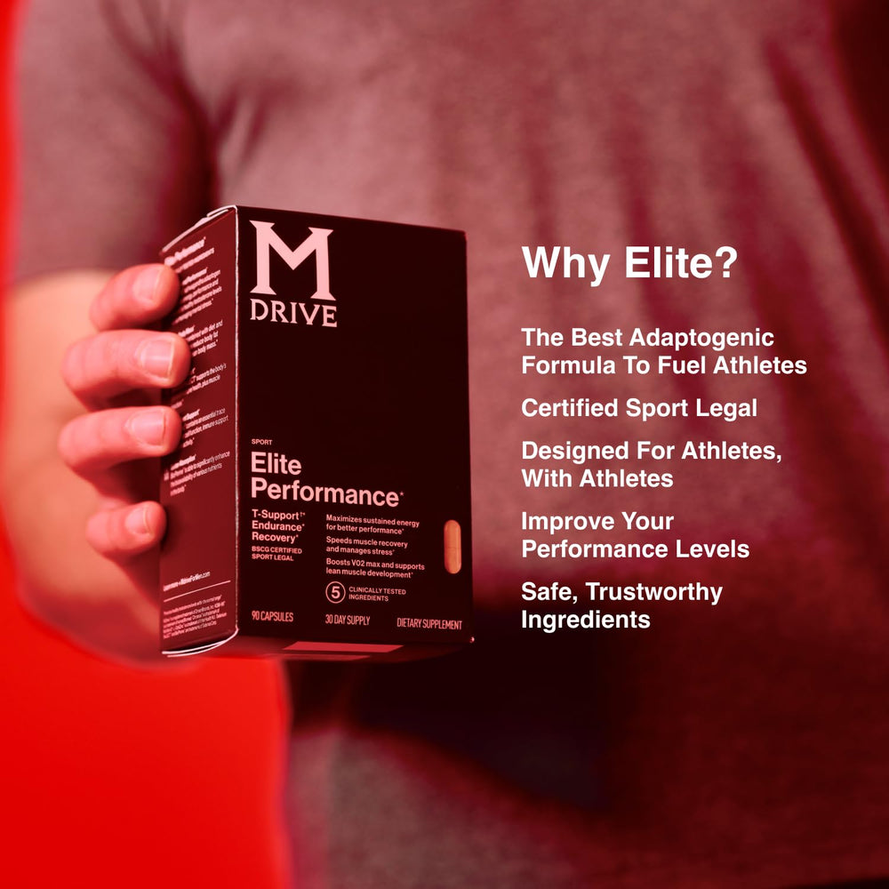Mdrive etiqueta nutricional legible con dosis y beneficios claramente expuestos