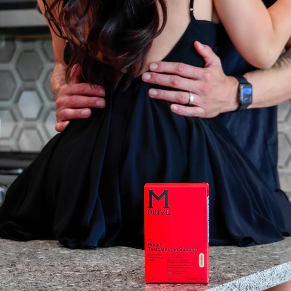 Mdrive etiqueta con lista de ingredientes y beneficios claros